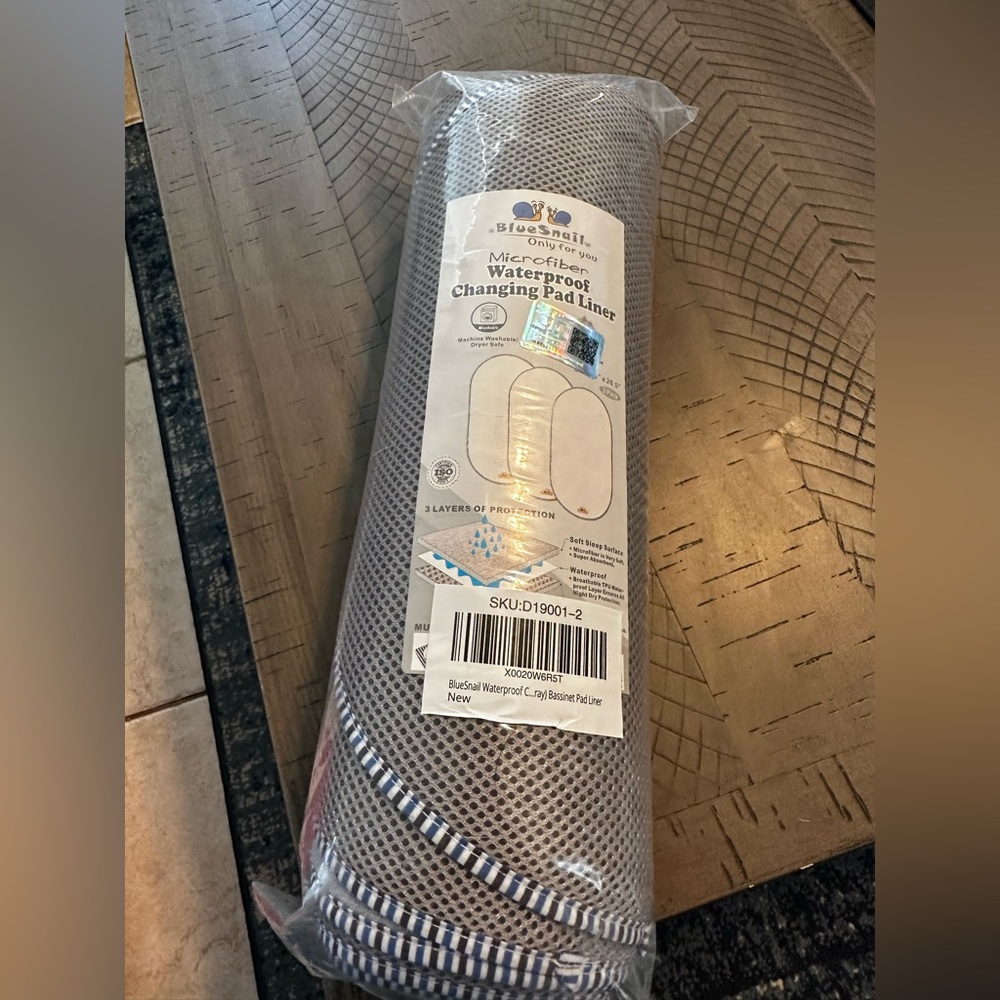 Blue Snail Microfiber Changing pad liners - 3 pack